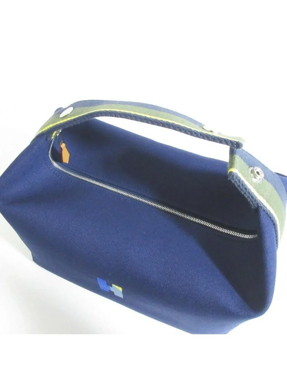 Hermes Brid-a-brac GM Pavillon Pouch Handbag Marine